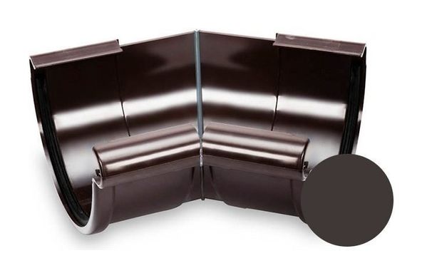 Кут зовнішній 135 градусів Galeco PVC 90/50 90 мм темно-коричневий