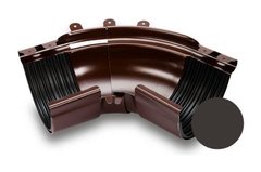 Кут зовнішній регульований 100-165 градусів Galeco STAL 135 132 мм темно-коричневий