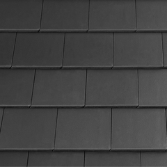 Цементно-піщана черепиця EURONIT Kapstadt 334х420 мм темно-сірий (00574)