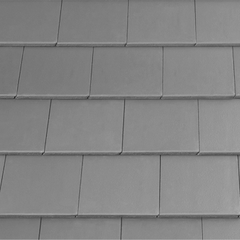 Цементно-песчаная черепица EURONIT Kapstadt 334х420 мм светло серый (00573)
