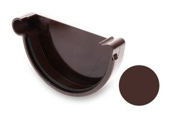 Заглушка ліва Galeco PVC 110/80 107 мм шоколадно-коричневий