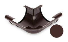 Угол внутренний 90 градусов Galeco PVC 130 132х220 мм шоколадно-коричневый