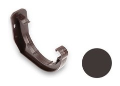 Кронштейн желоба ПВХ Galeco PVC 90/50 90 мм темно-коричневый