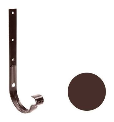 Кронштейн ринви металевий Galeco PVC130 130 мм (RE130-HG-D) шоколадно-коричневий