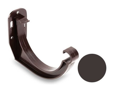 Кронштейн желоба ПВХ Galeco PVC 150/100 148 мм темно-коричневый