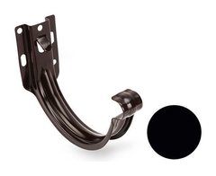 Кронштейн желоба универсальный Galeco PVC 130 132 мм черный