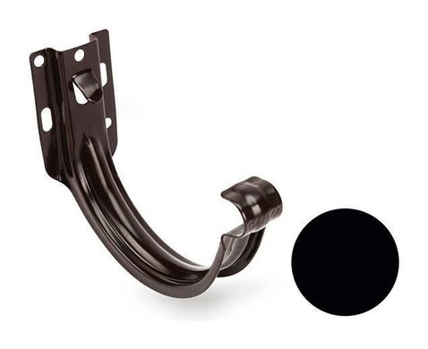 Кронштейн ринви універсальний Galeco PVC 130 132 мм чорний