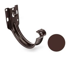 Кронштейн желоба универсальный Galeco PVC 130 132 мм шоколадно-коричневый