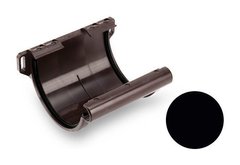 Муфта желоба Galeco PVC 110/80 107х120 мм черный