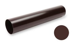 Водосточная труба Galeco PVC 130/100 100х4000 мм шоколадно-коричневый