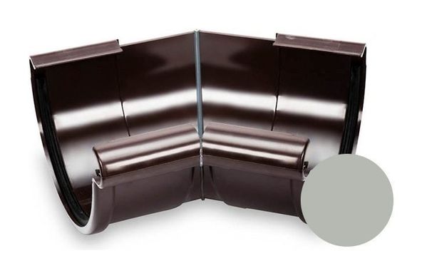 Угол внешний 135 градусов Galeco PVC 150/100 148 мм светло-серый